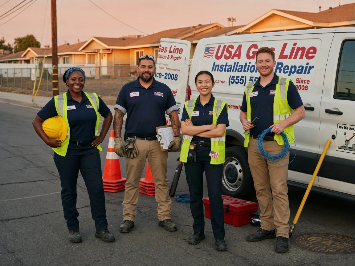 Gas Line Installation company in Alvord, TX